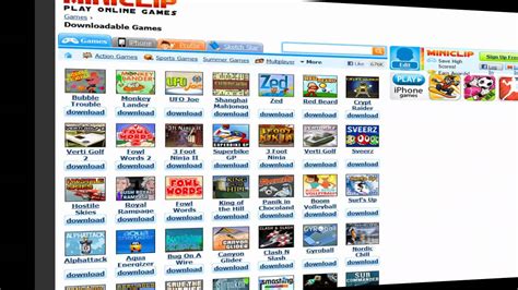 miniclip games download.